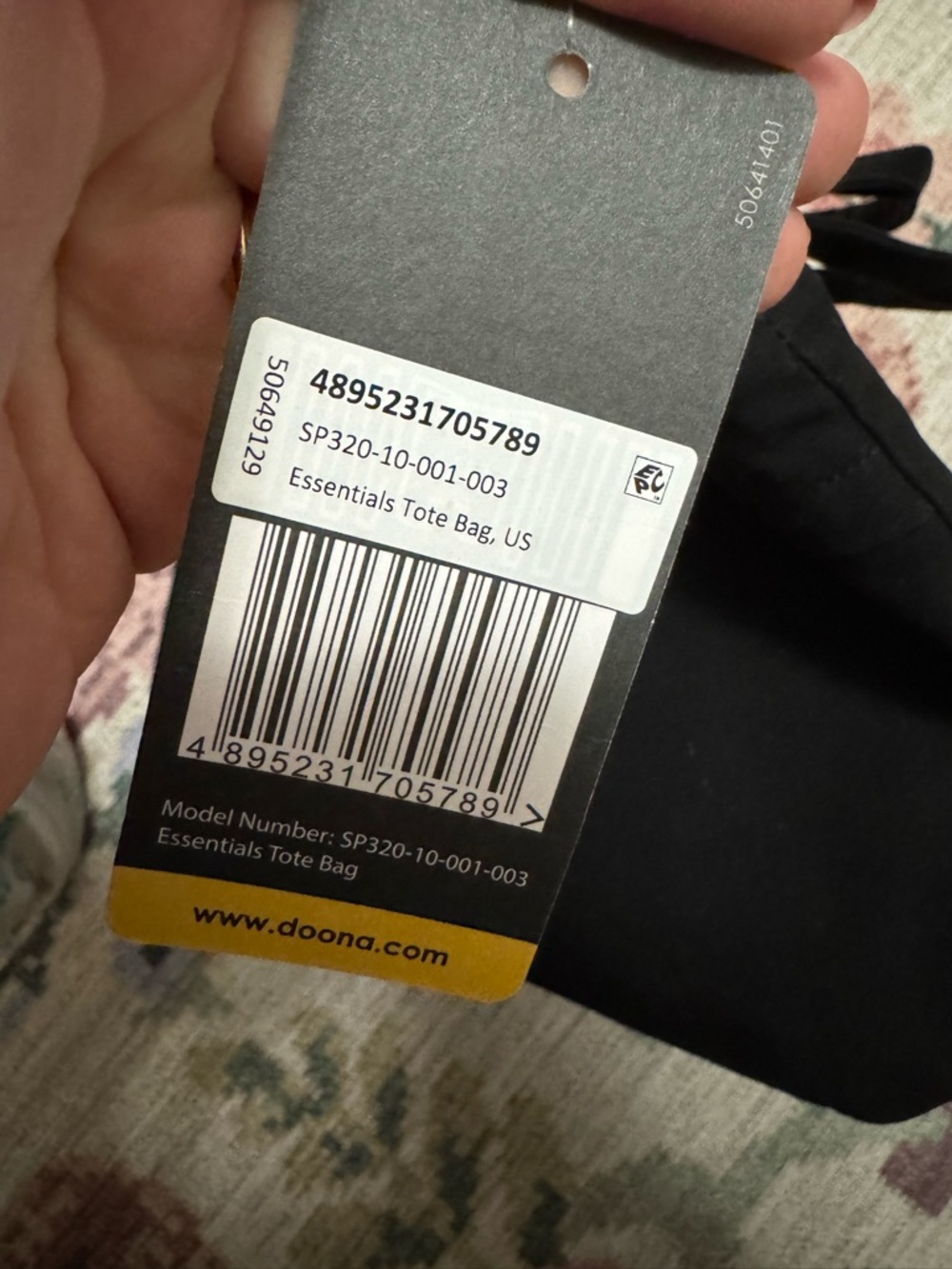 Doona Essentials Tote Bag NWT - Picture 3 of 5